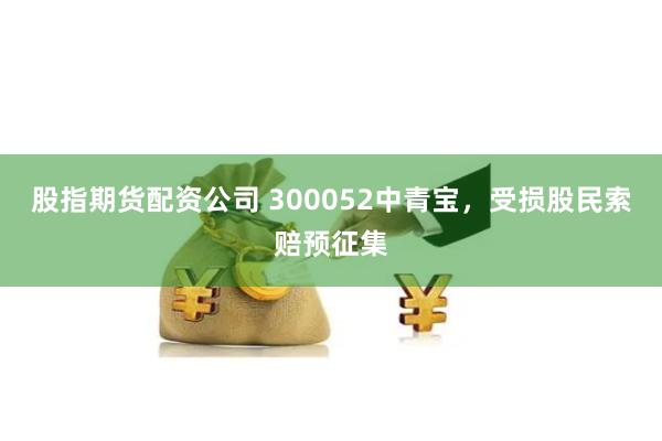 股指期货配资公司 300052中青宝，受损股民索赔预征集