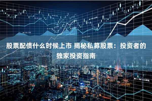 股票配债什么时候上市 揭秘私募股票：投资者的独家投资指南